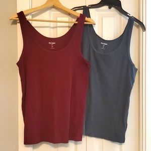2 Old Navy Tank Tops. Xl Slim fit